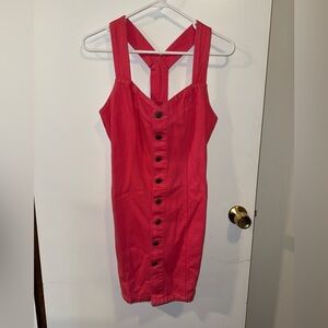 Pink Denim Juniors Dress - A.S.E. Brand - Size 3